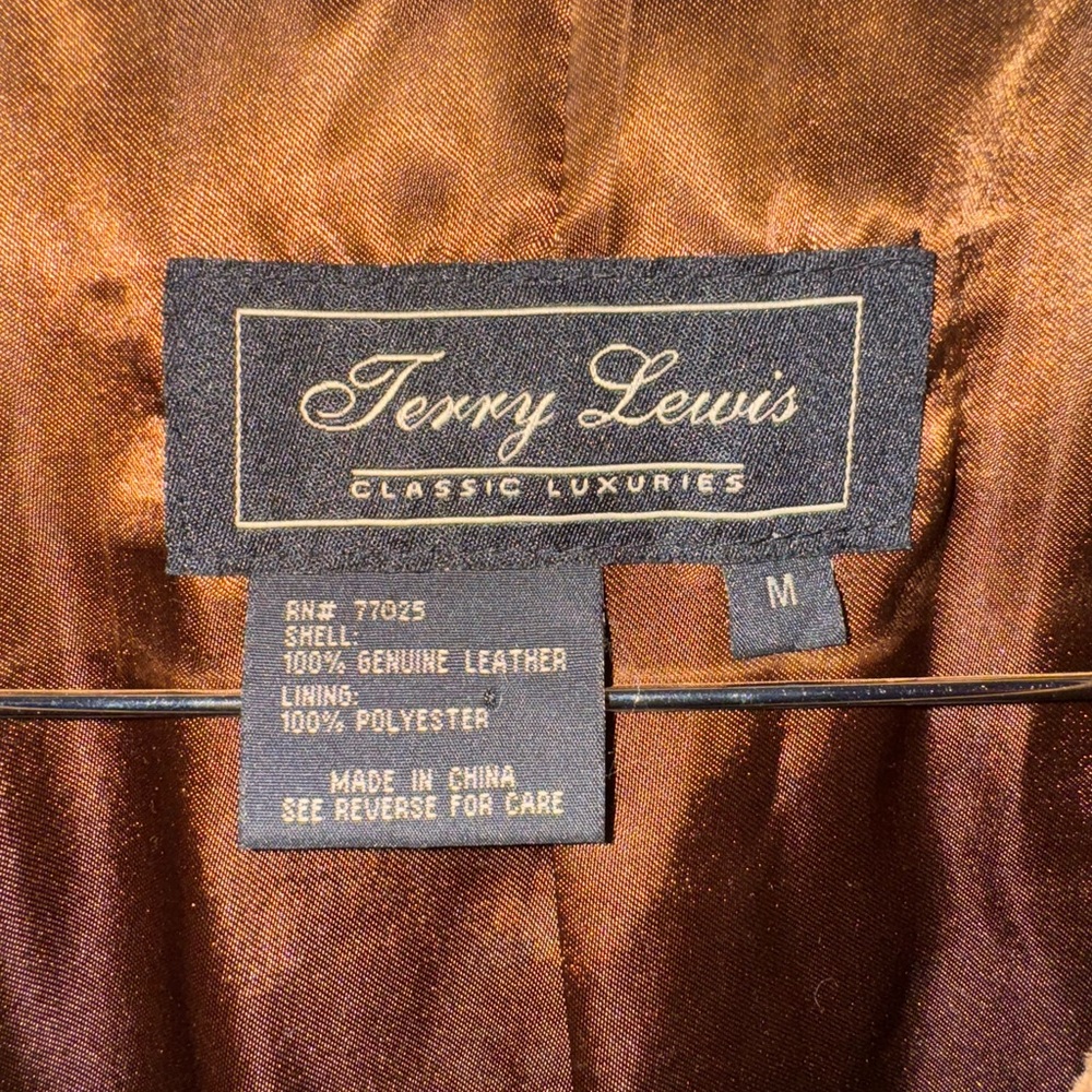 Terry Lewis Classic Luxuries Brown Suede Blazer 100% leather - Picture 3 of 7